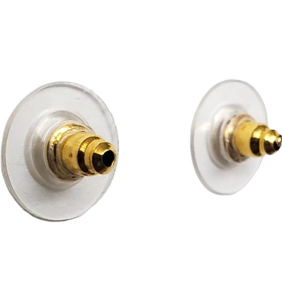 Handmade 14K Gold Plated Women's Dangle Earrings with Color Stones - Picture 3 of 3